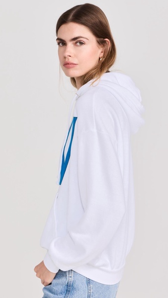 Logo Stitch Pullover Hoodie