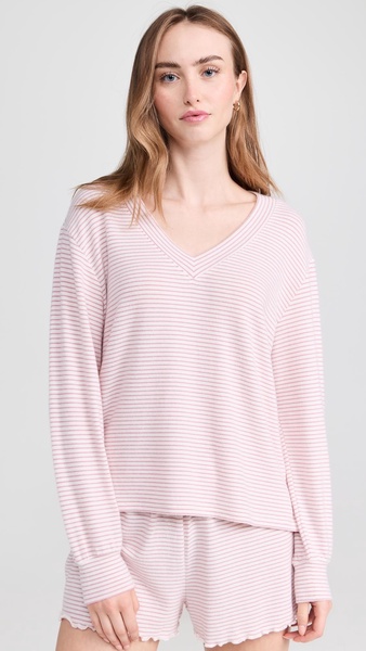 Stay Cozy Stripe Top