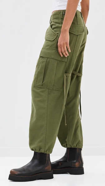 Cropped Cargo Pants