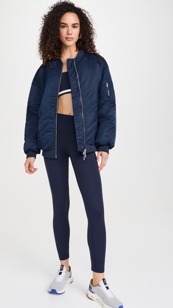 City Longline Bomber Jacket