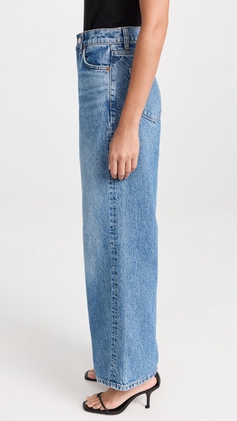 Cary High Rise Wide Leg Cropped Jeans