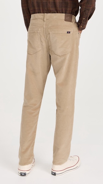 Stretch Terry Corduroy 5 Pocket Pants