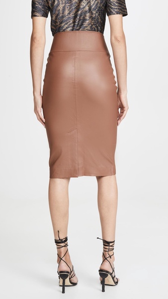 Leather Pencil Skirt