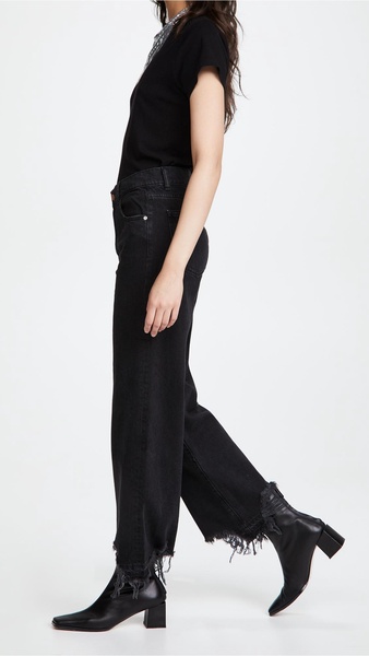 Hepburn Wide Leg High Rise Jeans