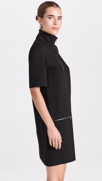 Zip Up Shift Dress