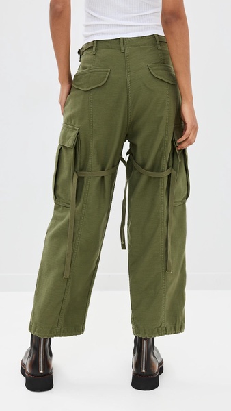 Cropped Cargo Pants