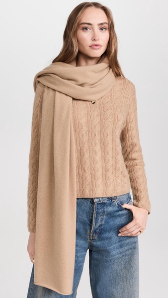 New Boiled Cashmere Knit Blanket Wrap