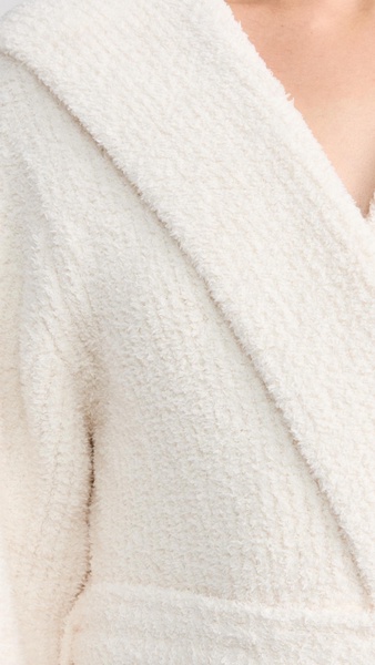 CozyChic Ribbed Hooded Robe