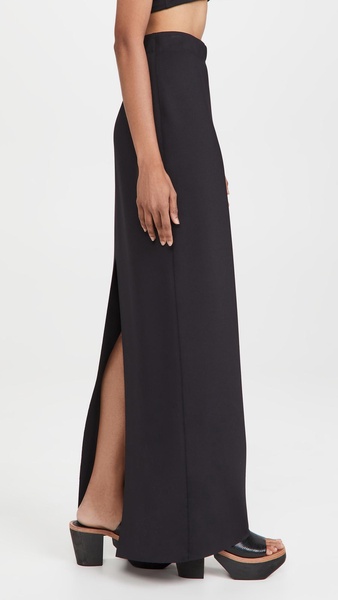 Tapered Maxi Skirt