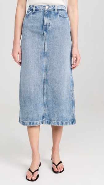 Midi Denim Skirt