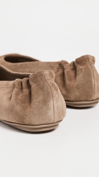 Minnie Travel Ballet with Suede Logo