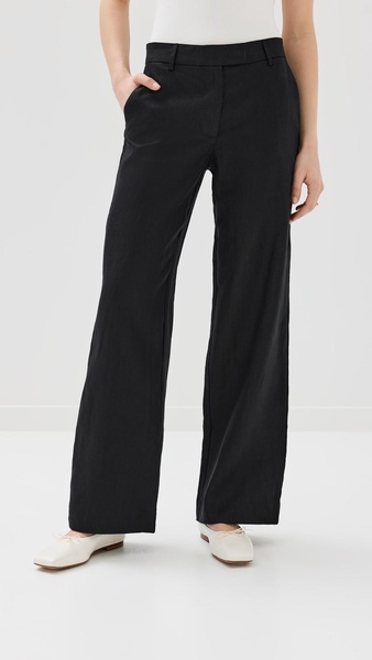 Carter Linen Mid Rise Pants