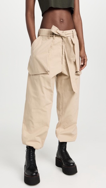 Belted Utility Pants