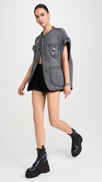 Sleeveless Chore Jacket