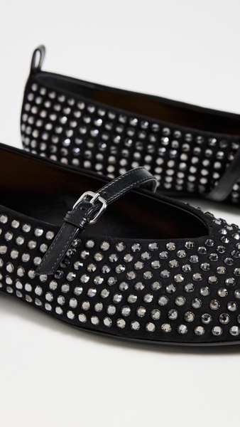 Strass Ballerina Flats