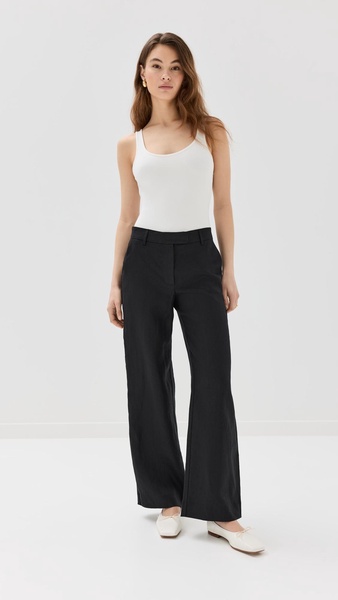 Carter Linen Mid Rise Pants