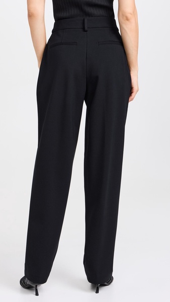 Ponte Barrel Leg Pants