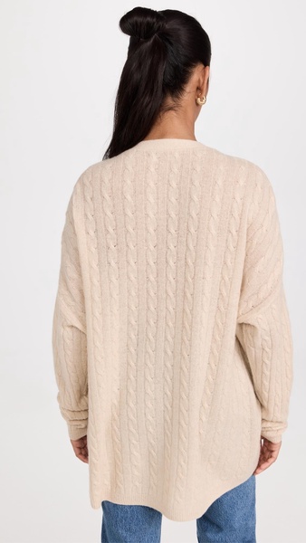 Giusta Oversized Cashmere Cardigan