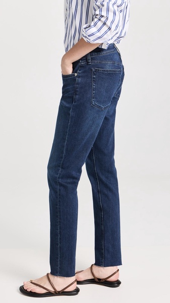 Dre Low-Rise Slim Boyfriend Jeans