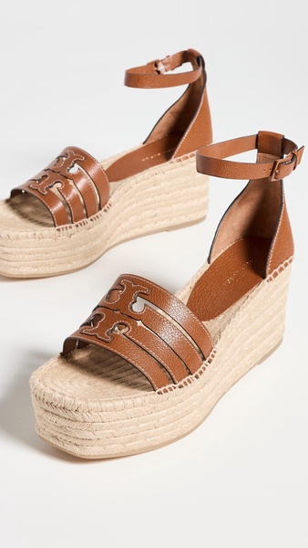 Ines Cage Wedge Espadrilles 80mm