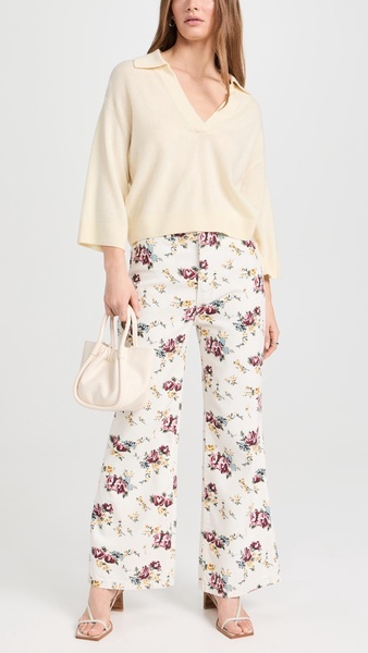 Sailor Pant Floral Jeans