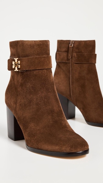 T Lock Heeled Ankle Boots 70mm