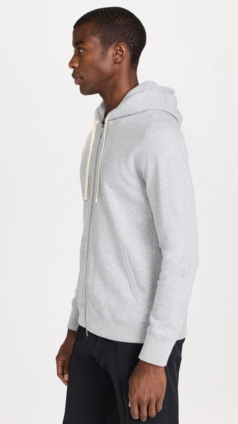 Mid-Weight Terry Full Zip Hoodie