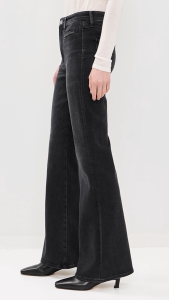 Lilah Flare Jeans with Welt Pocket