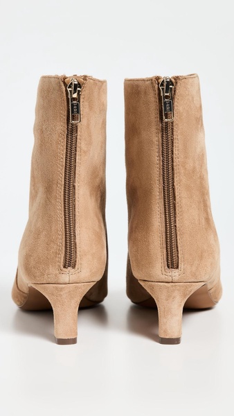 Dimes Suede Kitten Heel Boots