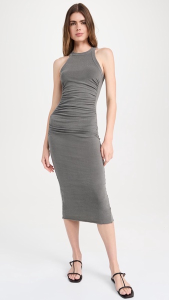 Cutaway Ruched Dress