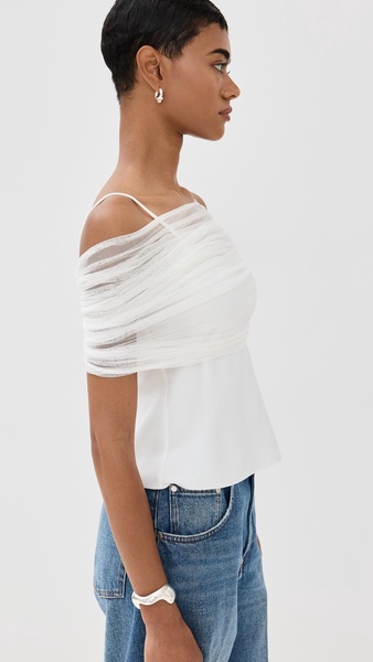 Veiled Shawl Cami