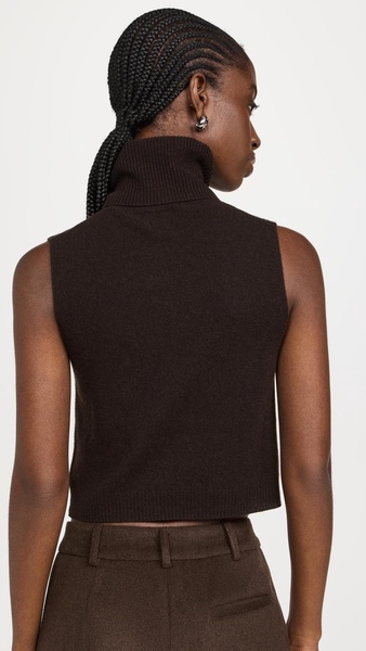 Zoe Sleeveless Turtleneck