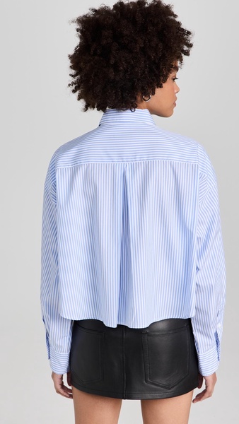 Beatrice Cropped Stripe Shirt