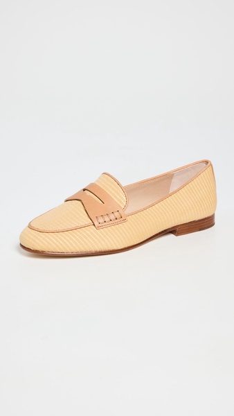 Penny Raffia Loafers