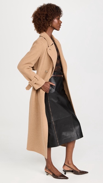 Lofty Belted Long Coat