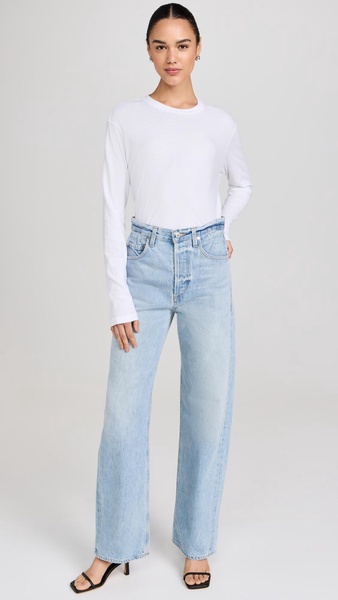 Sabine Cropped Long Sleeve Top