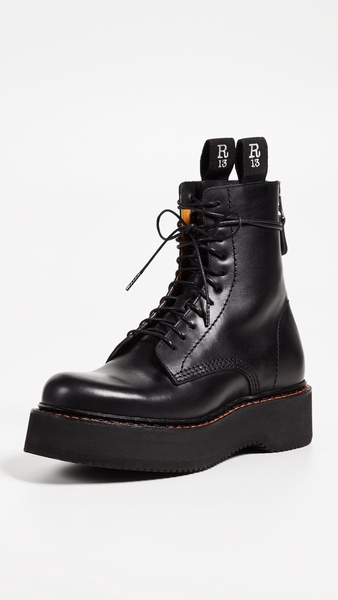 Platform Combat Boots