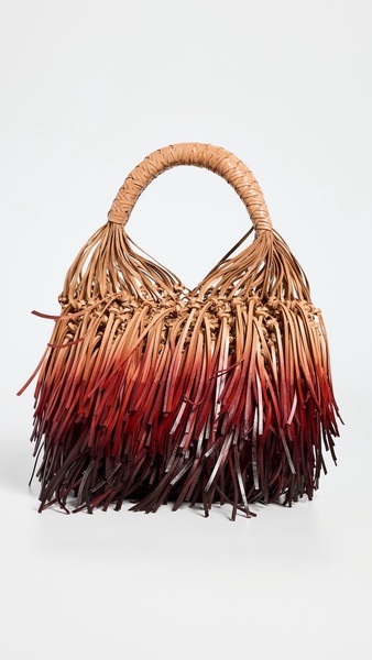 Valeria Small Fringe Hobo Bag