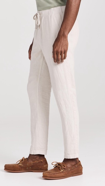 Linen Drawstring Pants