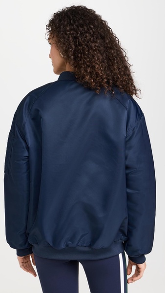 City Longline Bomber Jacket