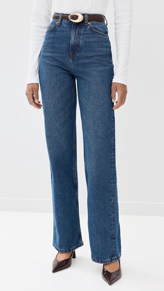 Wilder Stretch High Rise Wide Leg Jeans