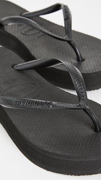 Slim Flatform Flip Flops