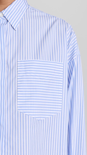 Beatrice Cropped Stripe Shirt