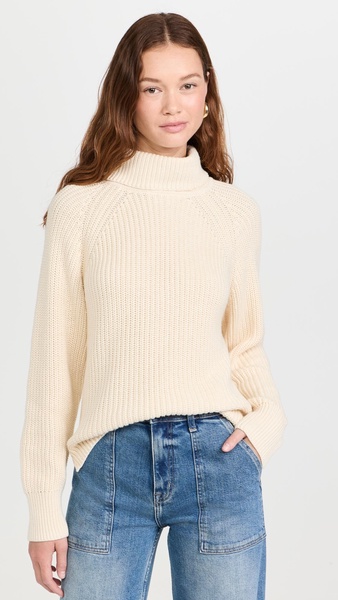 Nora Turtleneck Sweater in Cashmere Cotton