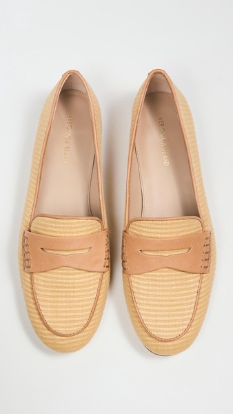 Penny Raffia Loafers