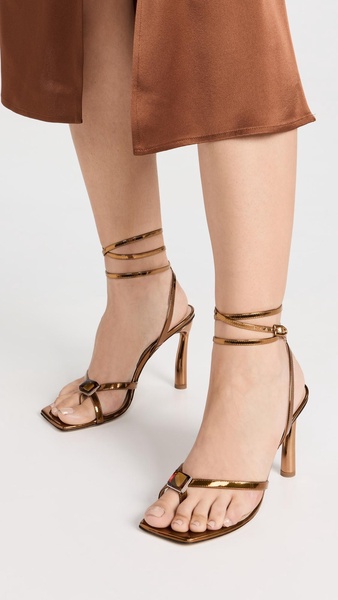 Cube Toe Ring Sandals