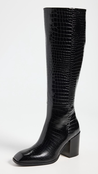 Teresa Croc Print Boots