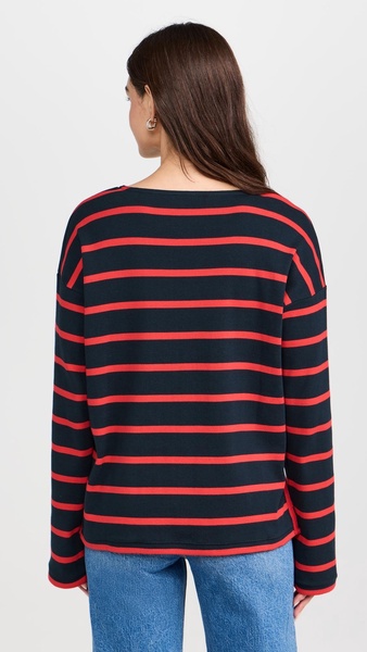 Long Sleeve Breton Tee