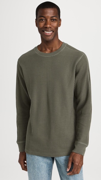 Wade Waffle Thermal Long Sleeve Tee