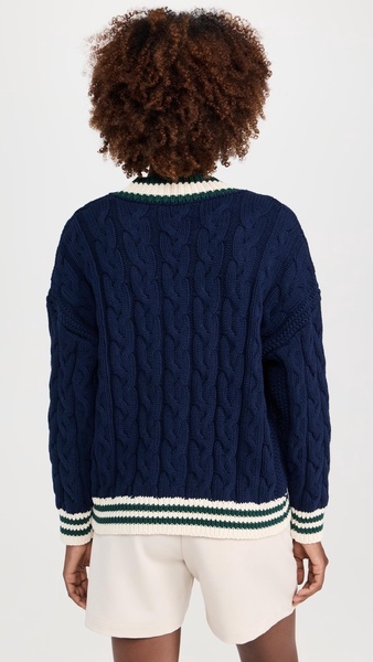 Spencer Cable Knit Cardigan